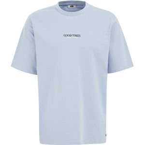 WE Fashion Heren Heavyweight relaxed fit T-shirt