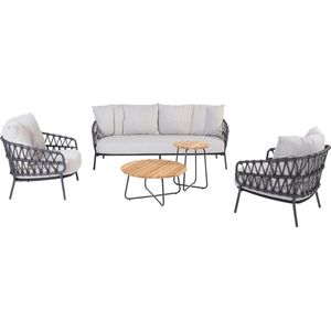 Calpi stoel bank loungeset 5 delig rope 4 Seasons Outdoor