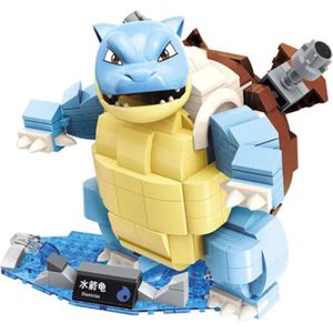 Keeppley Pokemon Blastoise Actiefiguur Bouwstenen Figuren 385 Stenen Bouw Speelgoed