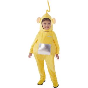 Smiffy's - Teletubbies Kostuum - Teletubbies La La Geel Kind Kostuum - Geel - Maat 90 - Carnavalskleding - Verkleedkleding