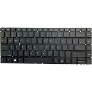 Notebook Toetsenbord geschikt voor o.a. HP EliteBook X360 1040-G5 / 1040-G4 Series - P/N: HSN-Q02C