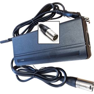 Acculader 42v 2A (XLR4) Batavus Sparta Koga Neutrik ION PMU3 36v fietsacculader oplader lader