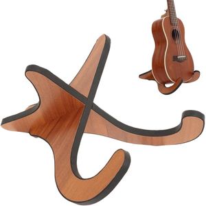 Houten ukelele standaard voor mandoline, viool en kleinere apparaten (niet geschikt voor gitaar)