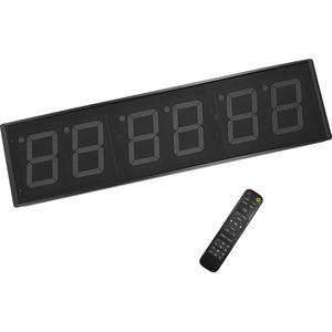 Stiel 6 Digit Timer - 10 programmeerbare tijden - (USB-C) - Zwart