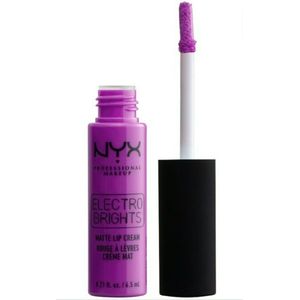 NYX Professional Makeup - Electro Brights - Matte - Lip Cream - Florence - EBRMLC04 - Lippenstift - Paars - 6.5 ml