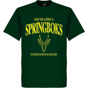 Zuid-Afrika Springboks Rugby T-Shirt - Donkergroen - XXXL