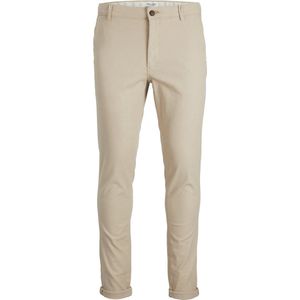 JACK & JONES Marco Fury slim fit - heren chino - beige - Maat: 31/30