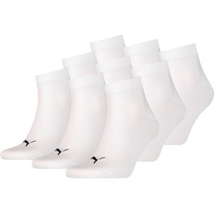 SOKKEN 9 paar Puma unisex kwartsokken, sneakers maat. 35 - 49 voor dames- en herensokken
