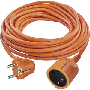 Verlengkabel 15 m Schuko stroomverlenging voor binnen IP20 H05VV-F3G 15 mm2 kinderbeveiliging - EMOS
