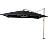 Platinum Sun & Shade zweefparasol Icon Premium 350x350 Faded black