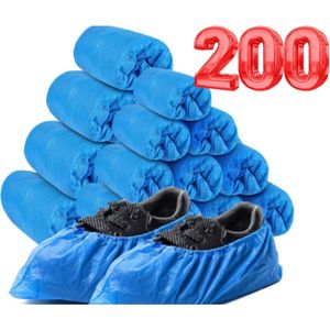 200 stuks - 40MU - overschoenen - wegwerp - waterdicht - schoenhoesjes - schoenovertrekken