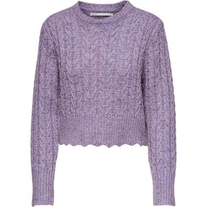 Only ONLMELLOW LS PULLOVER - Crocus Petal Lavender