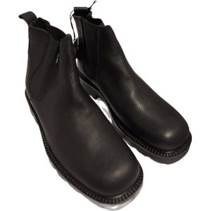 PALLMALL CHELSEABOOTS-BLACK LEDER-SIZE 45