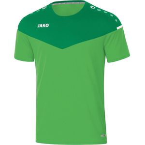 Jako Champ 2.0 Sportshirt - Maat M  - Mannen - licht groen/groen