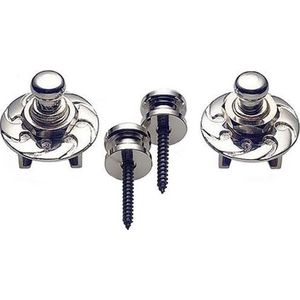Stagg SSL1GD Strap Lock Set Chrome strap lock