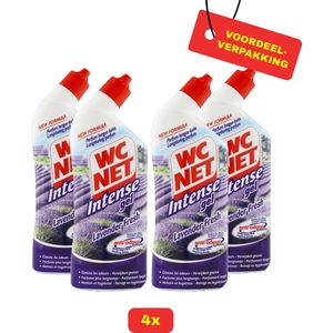 4X WC Net Lavendel - 4 X 750ml - Toiletreiniger - Voordeelverpakking!