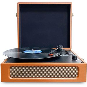 Platenspeler Bluetooth - Retro - Ingebouwde Speakers - Wireless - Geschikt voor alle Platen