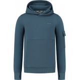 Ballin Amsterdam - Jongens Slim fit Sweaters Hoodie LS - Dark Blue - Maat 6