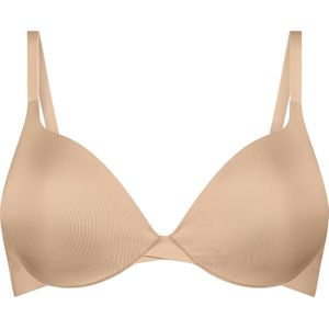 Hunkemöller Dames Lingerie Voorgevormde push-up beugel bh Smooth - Beige - maat AA75