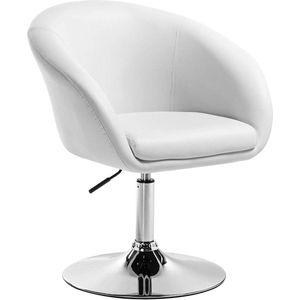 Rootz Draaifauteuil - Ergonomische bureaustoel - Verstelbare bureaustoel - Comfortabel, ondersteunend, duurzaam - Kunstleer - 41 cm x 40 cm x 74-87 cm