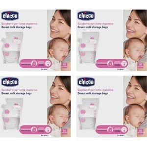 Chicco - Borstvoeding bewaarzakjes - 4 x 30 zakjes