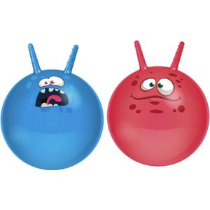 FINEASY 40 stuks springballen voor kinderen, 25 mm springbal met gekleurde banden, rubberen bal speelgoed, verjaardagscadeau, cadeautje voor cadeautje kinderverjaardag