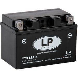 LANDPORT (LP) SLA YTX12A-4 AGM MOTOR ACCU 12 VOLT 10 AH (51101 - MS LTX12A-4)