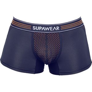 SUPAWEAR Mesh Trunk Neon Orange - MAAT XL - Heren Ondergoed - Boxershort voor Man - Mannen Boxershort