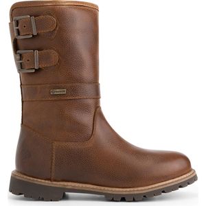 Travelin' Yukon Dames Outdoorlaarzen - Vibram zool - Waterdicht - Wol gevoerd - Cognac Bruin Leer