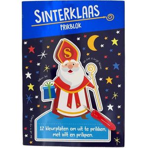 CW-Sinterklaas prikblok-Multi Color