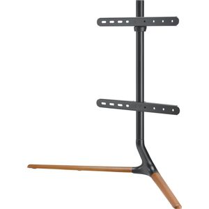 TV standaard Ystad 76,5x97x35 cm zwart en houtkleurig tot 65 inch pro.tec