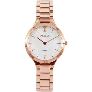 Prisma horloge P.1463 dames edelstaal Parelmoer 5 ATM