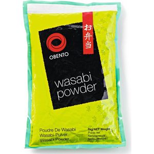 Obento Wasabi poeder - Pak 1 kilo