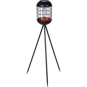 Luxform - Solar Staande lamp - Lighthouse driepoot - LED - 15 Lumen - Werkend op zonne-energie