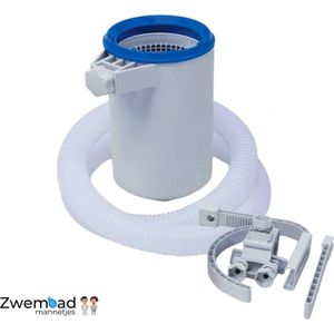 Interline Drijvende Zwembad Skimmer - Skimmer zwembad Geschikt voor Intex & Bestway Zwembaden - Opzet Zwembad skimmer