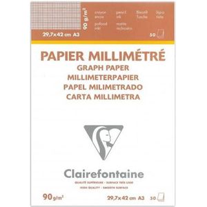Clairefontaine Velijn Ruitjespapier – A3