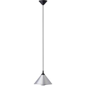 Brilliant Bistro Flexibele montage E27 LED Zwart, Roestvrijstaal hangende plafondverlichting