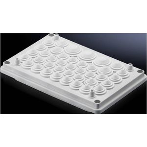 Rittal SV 9665770 Kabeldoorvoeringsplaat Isolatiemateriaal Grijs (RAL 7032) 1 stuk(s)