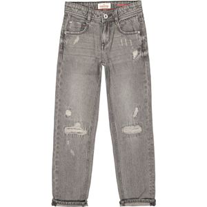 Vingino jongens jeans Straight Fit Peppe Carpenter Light Grey