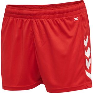 Hummel Core XK Poly Shorts Dames - Sportbroeken - rood - Vrouwen