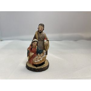 Kersstal Josef, Maria en kindeke Jezus