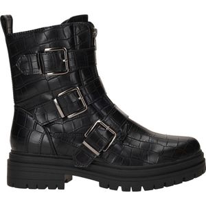 DSTRCT Bikerboots - Dames - Zwart - Maat 42