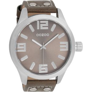 OOZOO Timepieces Polshorloge - C1014 - Bruin - 51 mm
