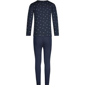 Ten Cate jongens pyjama - Rocket - 116 - Blauw.