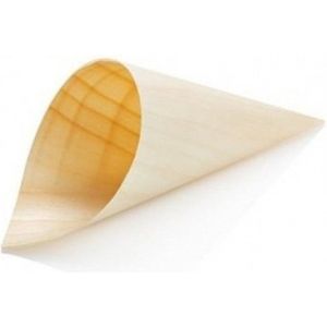 Bamboo cone amuse - bamboe - diner - amuse - verpakking - milieuvriendelijk - duurzaam - serveren