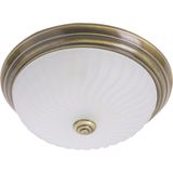 Plafondlamp Steinhauer Ø30cm - Plafond- en Wandlamp - Brons