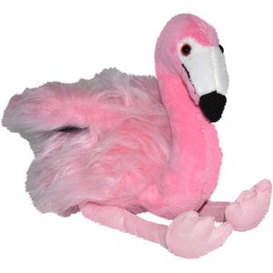 Wild Republic Knuffel Flamingo Junior 20 Cm Pluche Roze