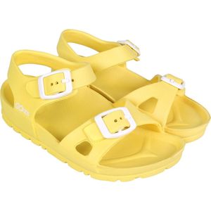 Comfortabele, superlichte gele kindersandalen met anatomische binnenzool - LEMIGO / 34