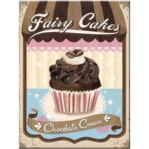 Fairy Cakes Chocolate Cream Magneet