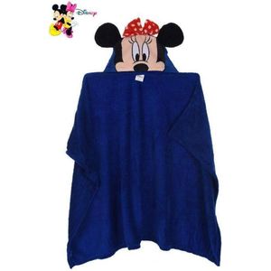 Knuffeldeken fleecedeken Minnie Mouse blauw